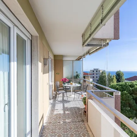 282 - Casa Boscobello, Terrazzo Vista Mare E Parcheggio Privato A 15 Minuti A Piedi Dal Teatro Ariston Apartman
